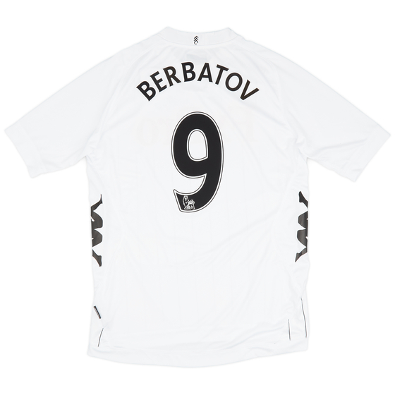 2012-13 Fulham Home Shirt Berbatov #9 - 8/10 - (L)