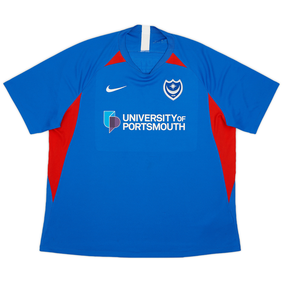 2019-20 Portsmouth Home Shirt - 8/10 - (3XL)