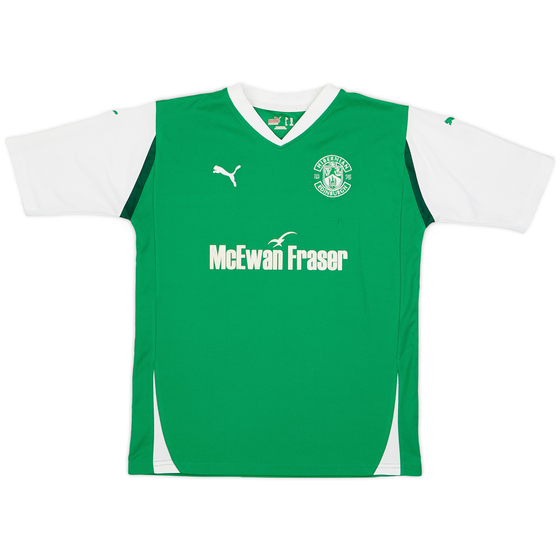 2010-11 Hibernian Home Shirt - 6/10 - (XL.Boys)