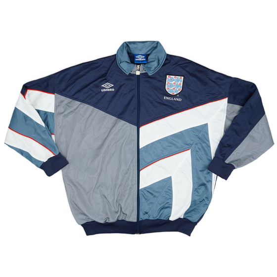 1995-97 England Umbro Track Jacket - 9/10 - (L)