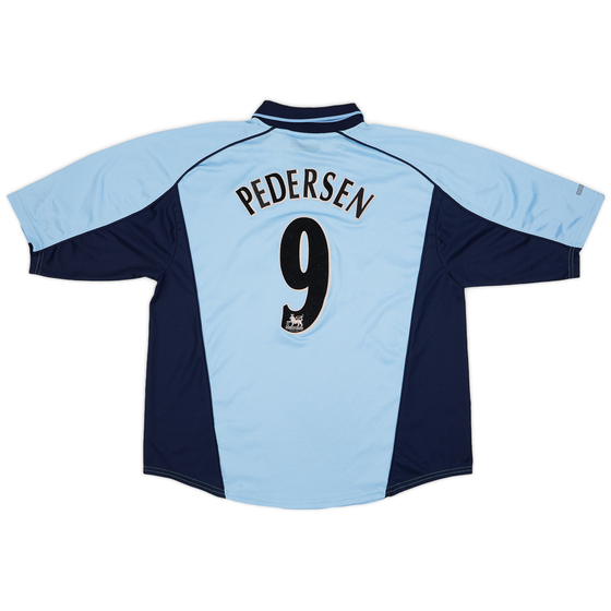 2000-02 Bolton Away Shirt Pedersen #9 - 7/10 - (XL)