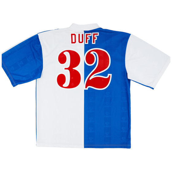1996-98 Blackburn Home Shirt Duff #32 - 9/10 - (XXL)