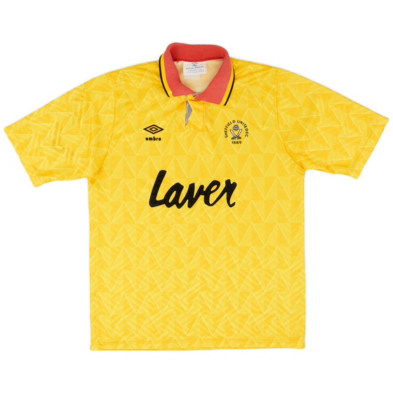 1991-93 Sheffield United Away Shirt - 7/10 - (L)