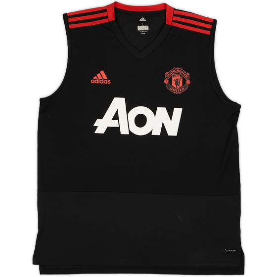 2018-19 Manchester United adidas Training Vest - 8/10 - (L)