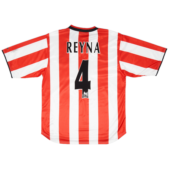 2000-02 Sunderland Home Shirt Reyna #4 - 7/10 - (M)