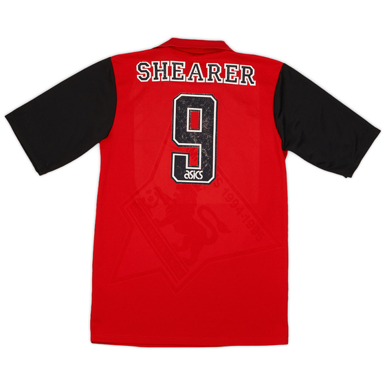 1995-96 Blackburn Away Shirt Shearer #9 - 6/10 - (S)