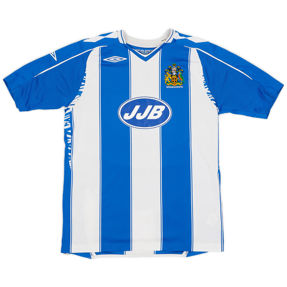 2007-08 Wigan Home Shirt - 8/10 - (M)