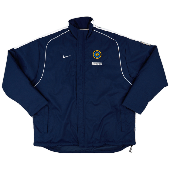 2002-03 Inter Milan Nike Padded Bench Coat - 8/10 - (XL)