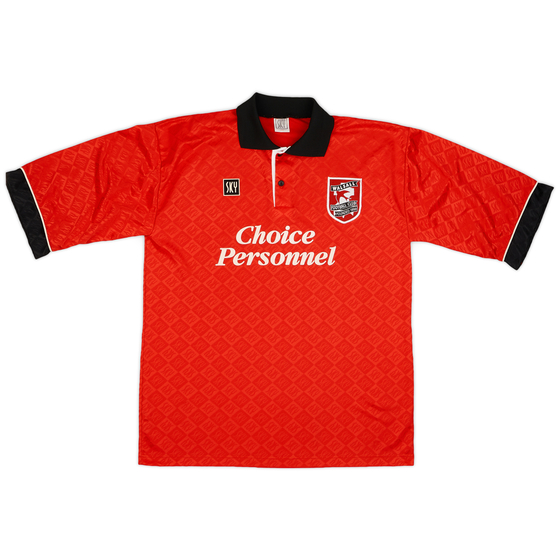 1995-96 Walsall Home Shirt - 8/10 - (L)