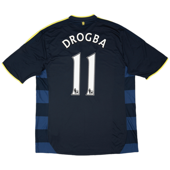 2009-10 Chelsea Away Shirt Drogba #11 - 9/10 - (XL)