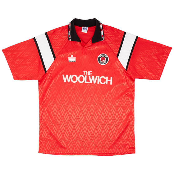 1991-92 Charlton Home Shirt - 9/10 - (XL)