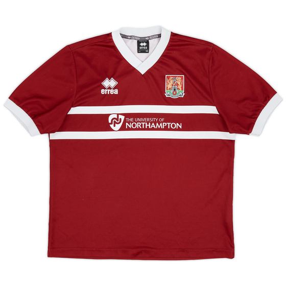 2013-14 Northampton Home Shirt - 8/10 - (XS)