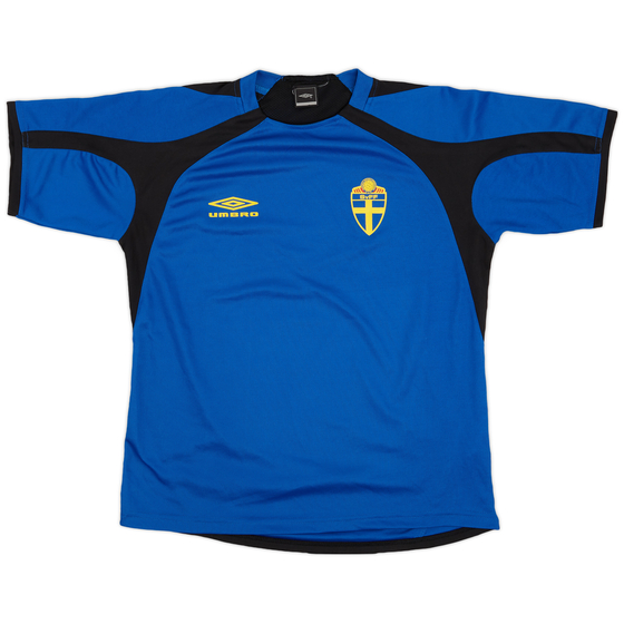 2005-07 Sweden Umbro Training Shirt - 9/10 - (M)