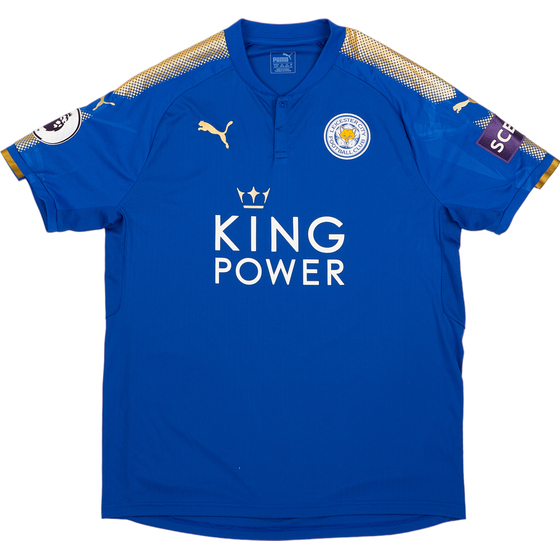 2017-18 Leicester Home Shirt - 7/10 - (XL)