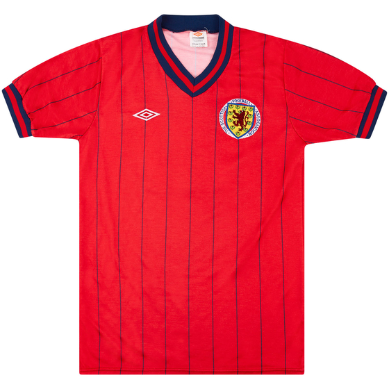 1982-85 Scotland Match Issue Away Shirt #15 (Narey)