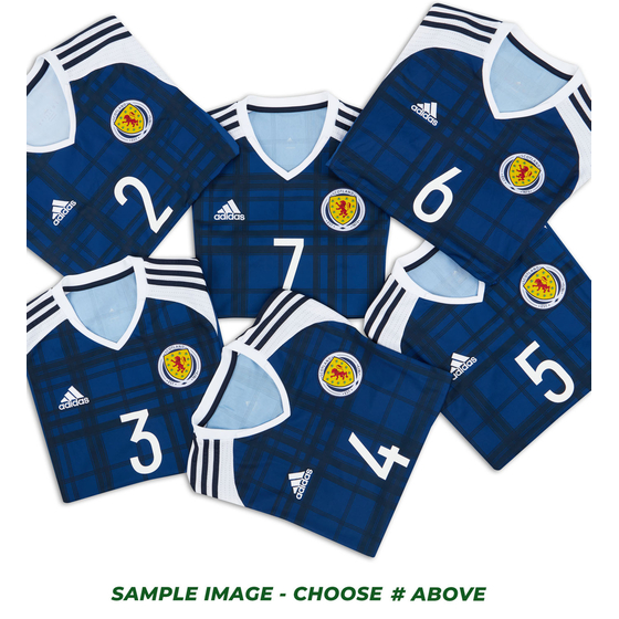 2016-17 Scotland Player Issue Home Shirt # (Excellent) M
