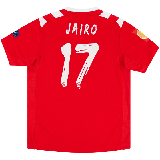 2013-14 Sevilla Match Issue Europa League Away Shirt Jairo #17