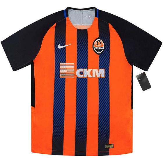 2017-19 Shakhtar Donetsk Player Issue Home Domestic Shirt