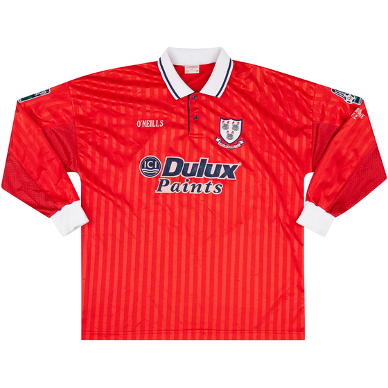 1997-98 Shelbourne Match Issue Home L/S Shirt Vaudequin #2
