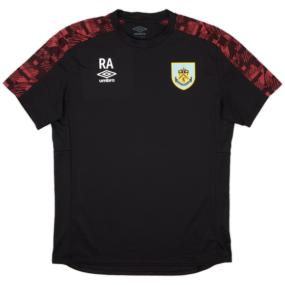 2020-21 Burnley Staff Issue Training Shirt 'RA' - 10/10 - (L)