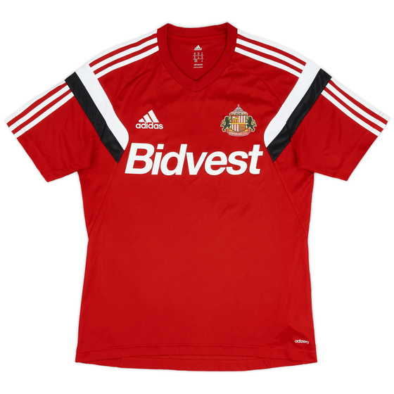 2014-15 Sunderland adidas Training Shirt - 9/10 - (M)