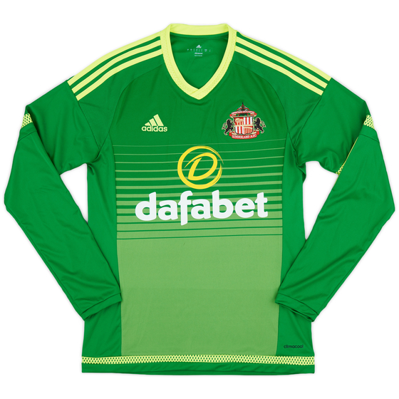 2015-16 Sunderland Away L/S Shirt - 7/10 - (S)