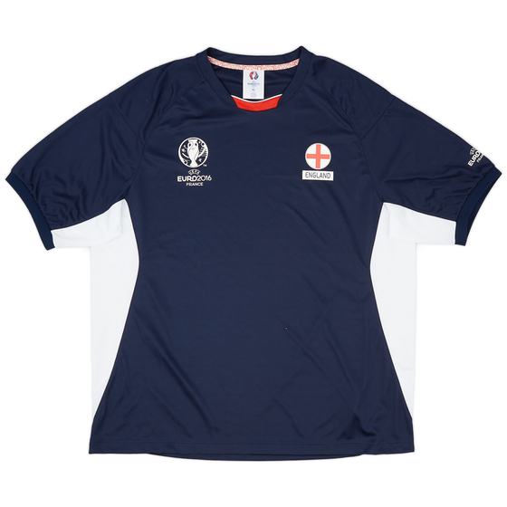 2016 England 'Euro 16' Training Shirt - 8/10 - (XL)