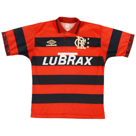 1994-95 Flamengo Centenary Home Shirt #9 - 6/10 - (L)