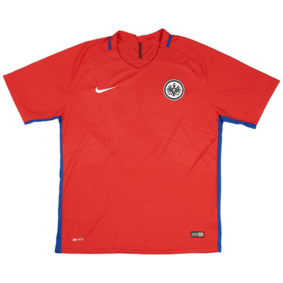 2016-17 Eintracht Frankfurt Authentic Away Shirt - 9/10 - (XL)