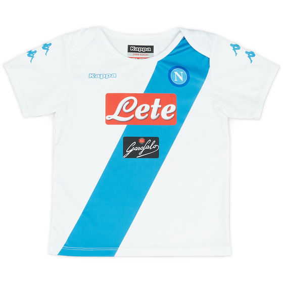 2016-17 Napoli Away Shirt - 9/10 - (1-2Y)