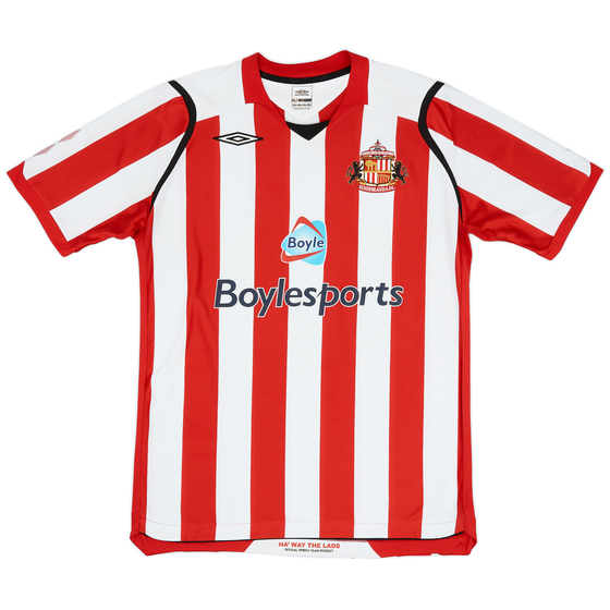 2008-09 Sunderland Home Shirt - 8/10 - (L)