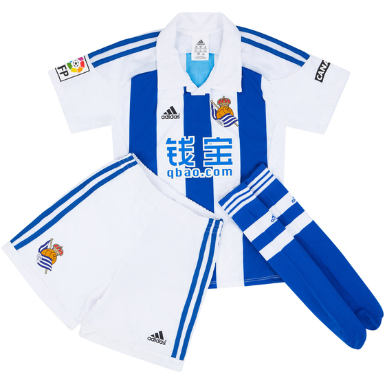 2015-16 Real Sociedad Home Kit (KIDS)