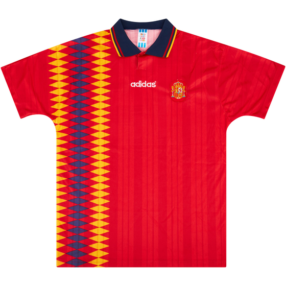 1994-96 Spain Match Issue Home Shirt #15