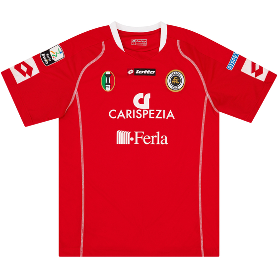2012-13 Spezia Match Issue GK Shirt Iacobucci #22