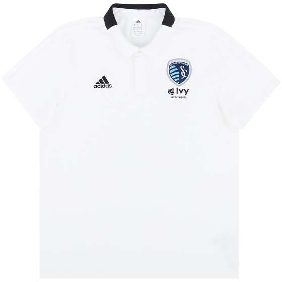 2020 Sporting Kansas City adidas Polo T-Shirt