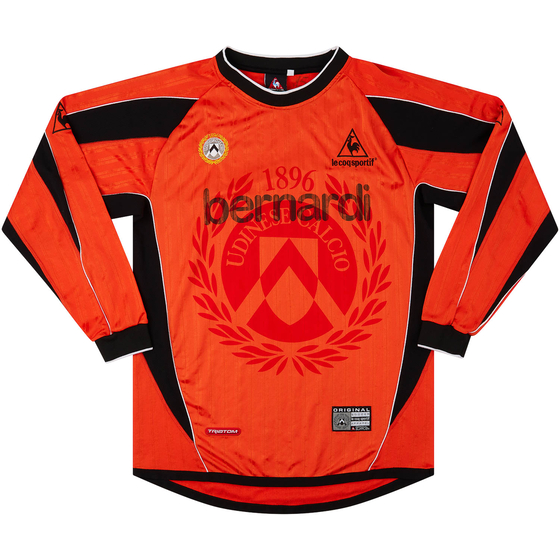 2002-03 Udinese Away L/S Shirt - 5/10 - (XL)