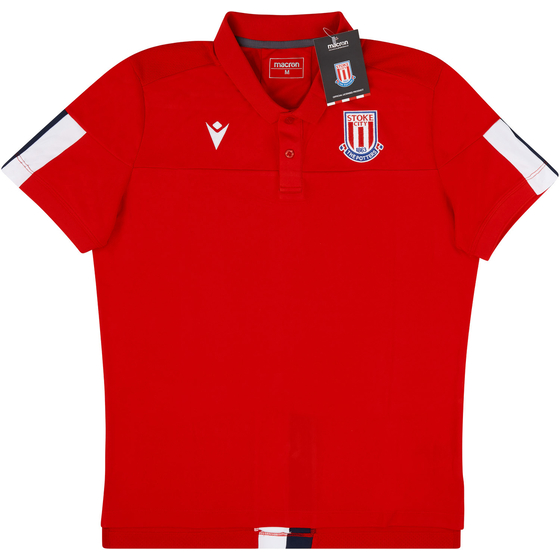 2019-20 Stoke City Macron Staff Polo T-Shirt
