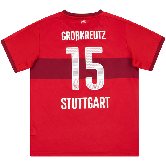 2015-16 Stuttgart Away Shirt Großkreutz #15 - 6/10 - (XL.Boys)
