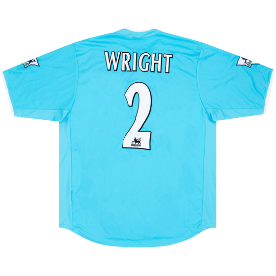 2002-03 Sunderland Match Issue Away Shirt Wright #2