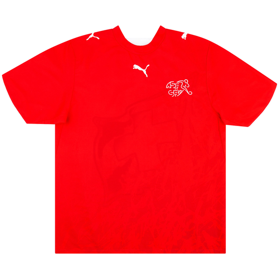 2006-08 Switzerland Player Issue Home Shirt - 8/10 - (XL)