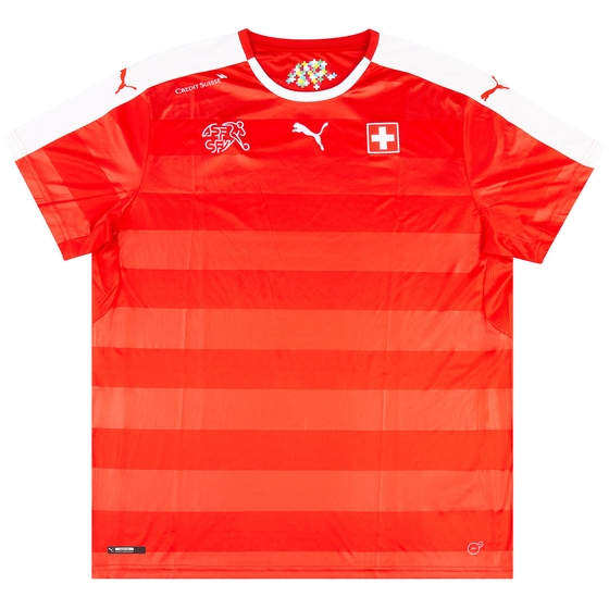 2016-17 Switzerland Home Shirt - 8/10 - (XL)