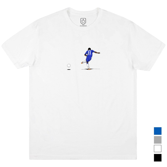 Didier Drogba Chelsea 2012 Penalty Graphic Tee