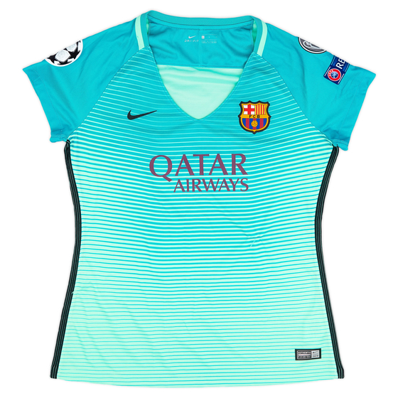2016-17 Barcelona CL Third Shirt - 9/10 - (Women's L)