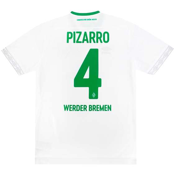 2018-19 Werder Bremen Third Shirt Pizarro #4