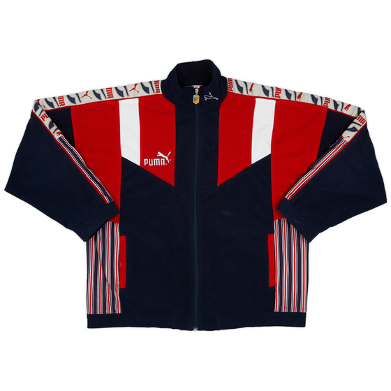 1994-96 Atletico Madrid Puma Track Jacket - 9/10 - (M)