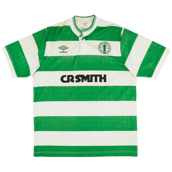1987-89 Celtic Centenary Home Shirt - 7/10 - (S)