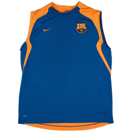 2007-08 Barcelona Nike Training Vest - 7/10 - (XL)