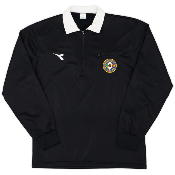 1990s Italy FIGC Diadora Referee L/S Shirt - 8/10 - (L)