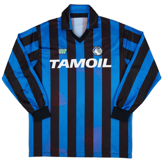 1990-91 Atalanta Home L/S Shirt - 7/10 - (XL)