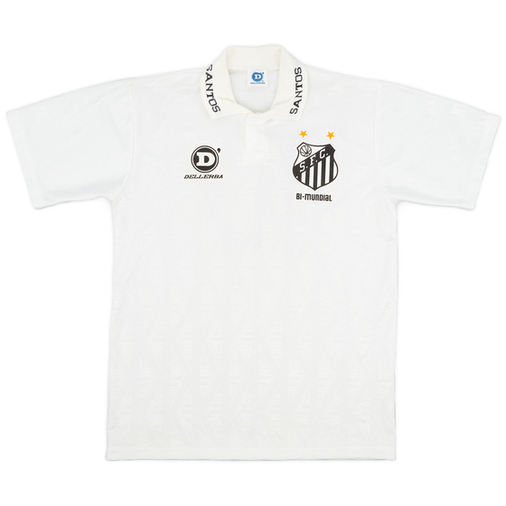 1994 Santos Home Shirt #10 - 8/10 - (L)
